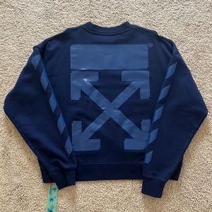 Men’s Off White Sweater Size Large Worn Once